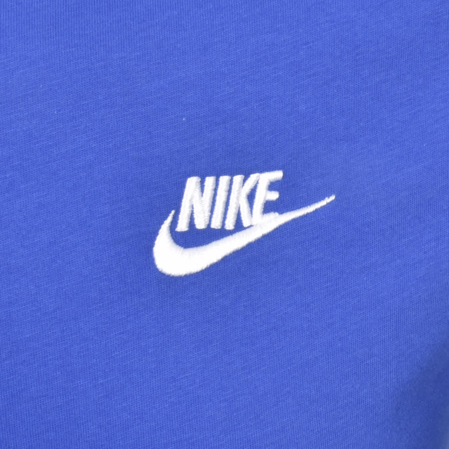 Alternative Image for ProductNike Crew Neck Club T Shirt Blue3
